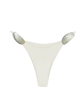 OSTRA BRASIL TRIANGLE BIKINI BOTTOMS SHELL NATURAL OFF WHITE-SP